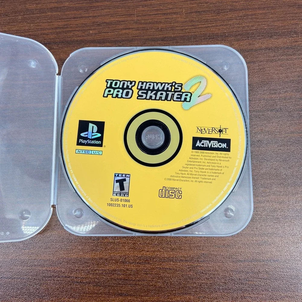 Tony Hawk's Pro Skater 2 PS1 PlayStation 1‎ 2000 Skateboarding Game Disc Only